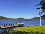 Becalmed on Megunticook Lake - Rent a great power boat to go with the property